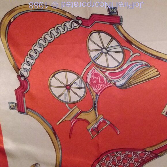 Designer Model T Carriage scarf - Picture 10 of 12